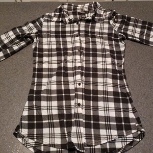 Women's flannel button up